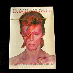 David Bowie playing cards, unopened